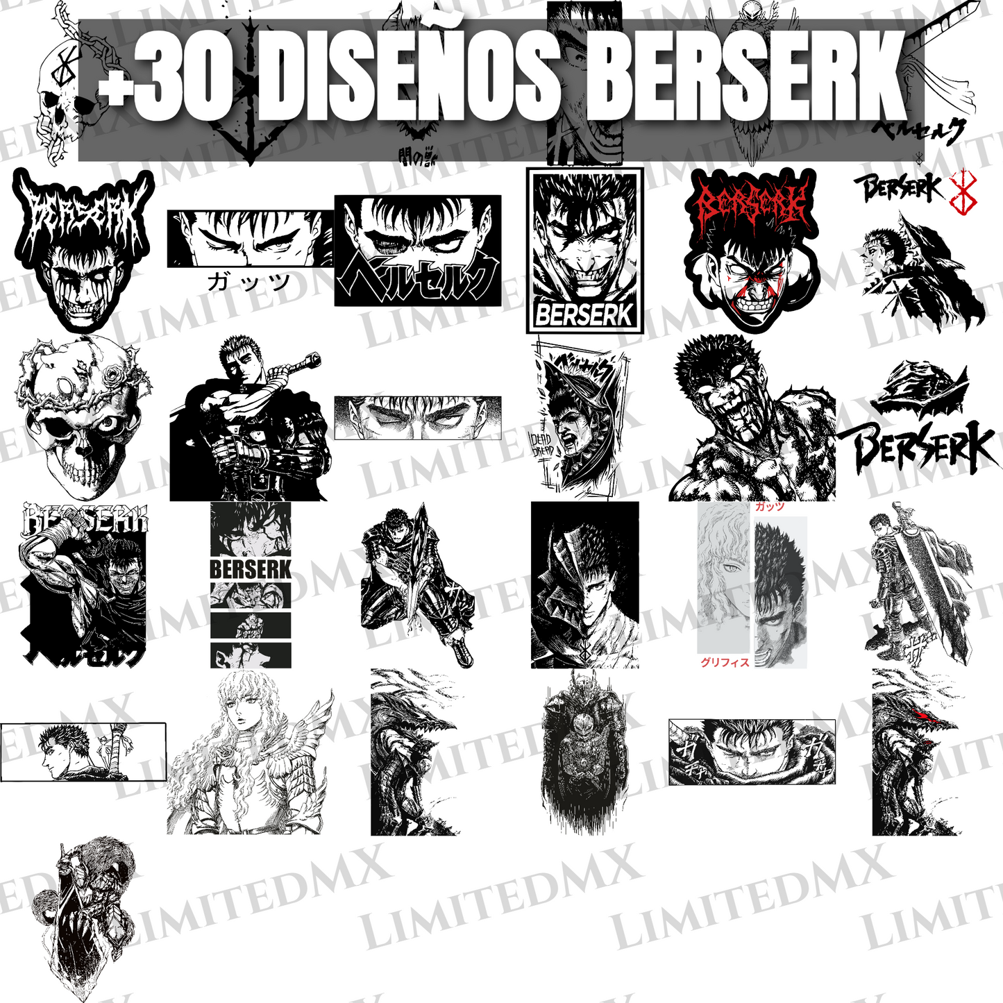 +30 Diseños Berserk