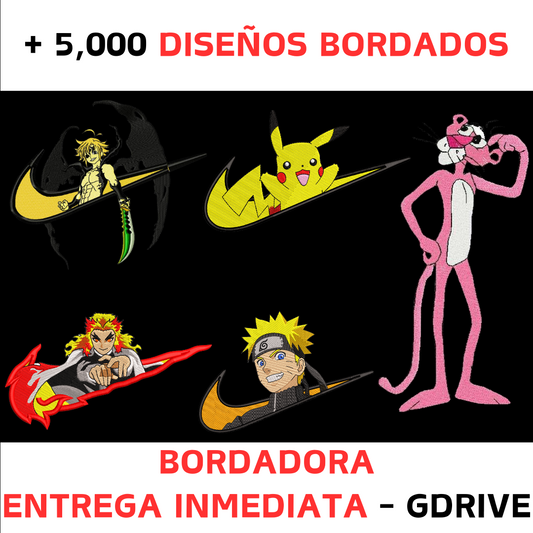 Diseños bordados bordadora Google drive paquete pack