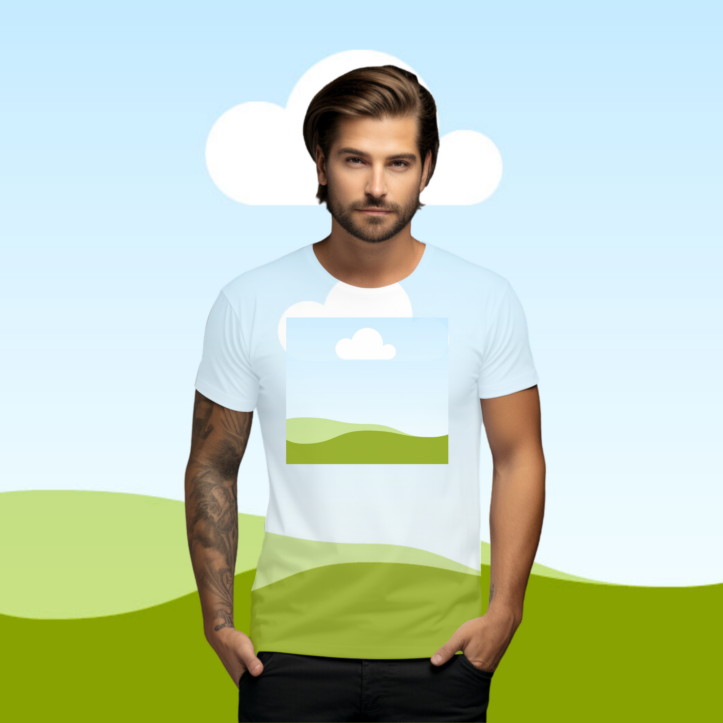 Plantillas de Mockups en Canva | Camisetas Personalizables