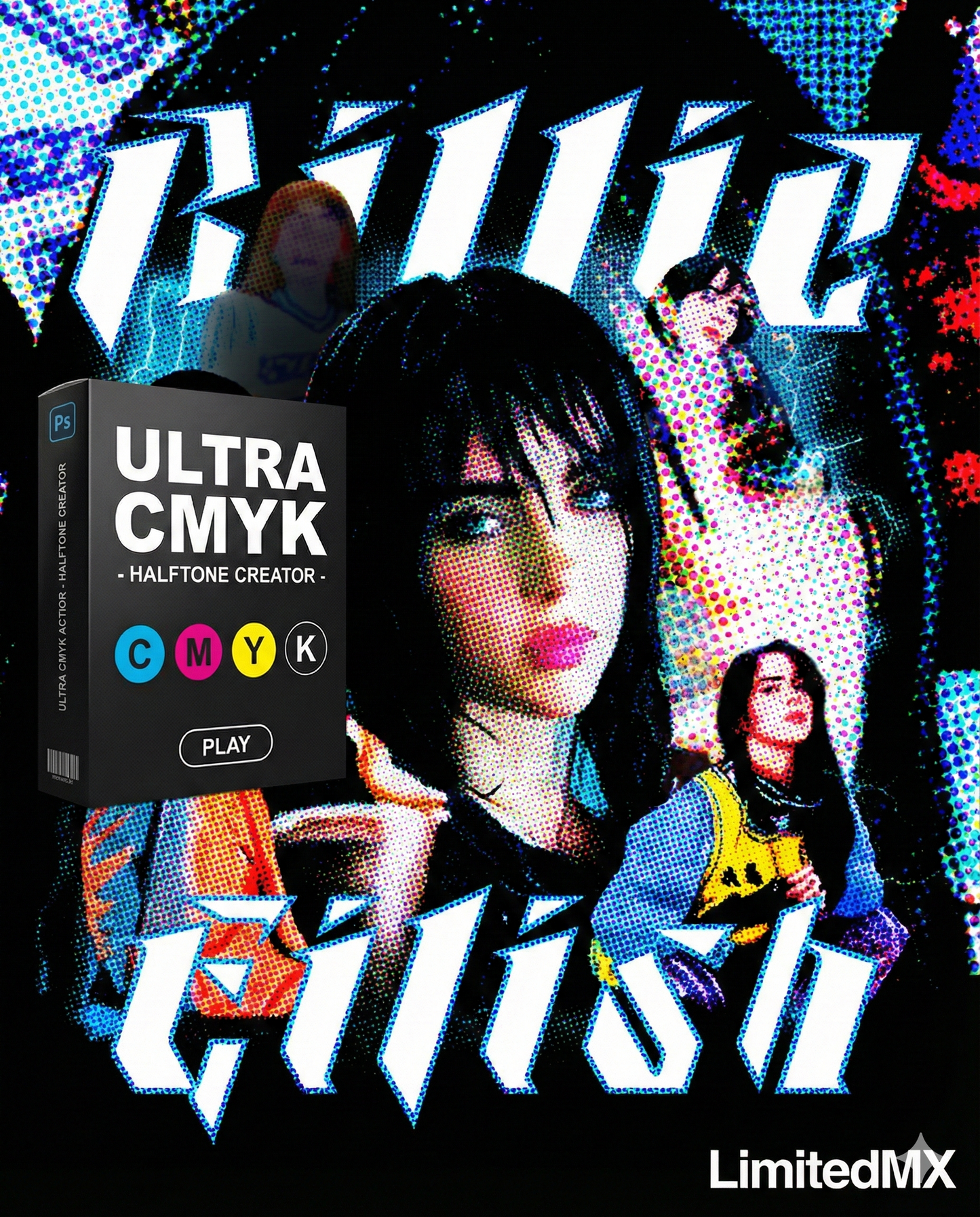 PACK SEMITONOS PRO: Especial para Fondos Negros + Remover Fondo (DTF Edition)