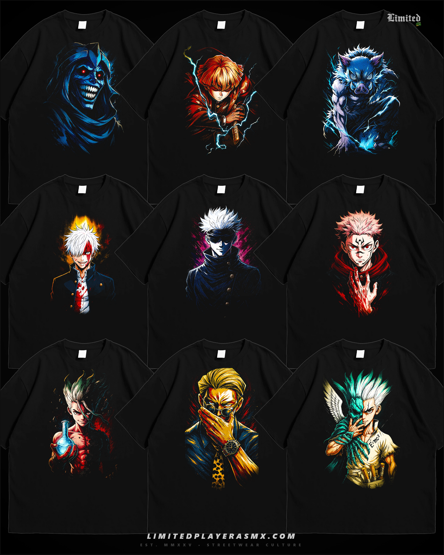 Pack de +120 Diseños de Anime en Semitonos