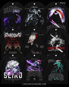 Pack BORN OF SHADOWS Gym +40 Diseños PNG 300 DPI Semitonos