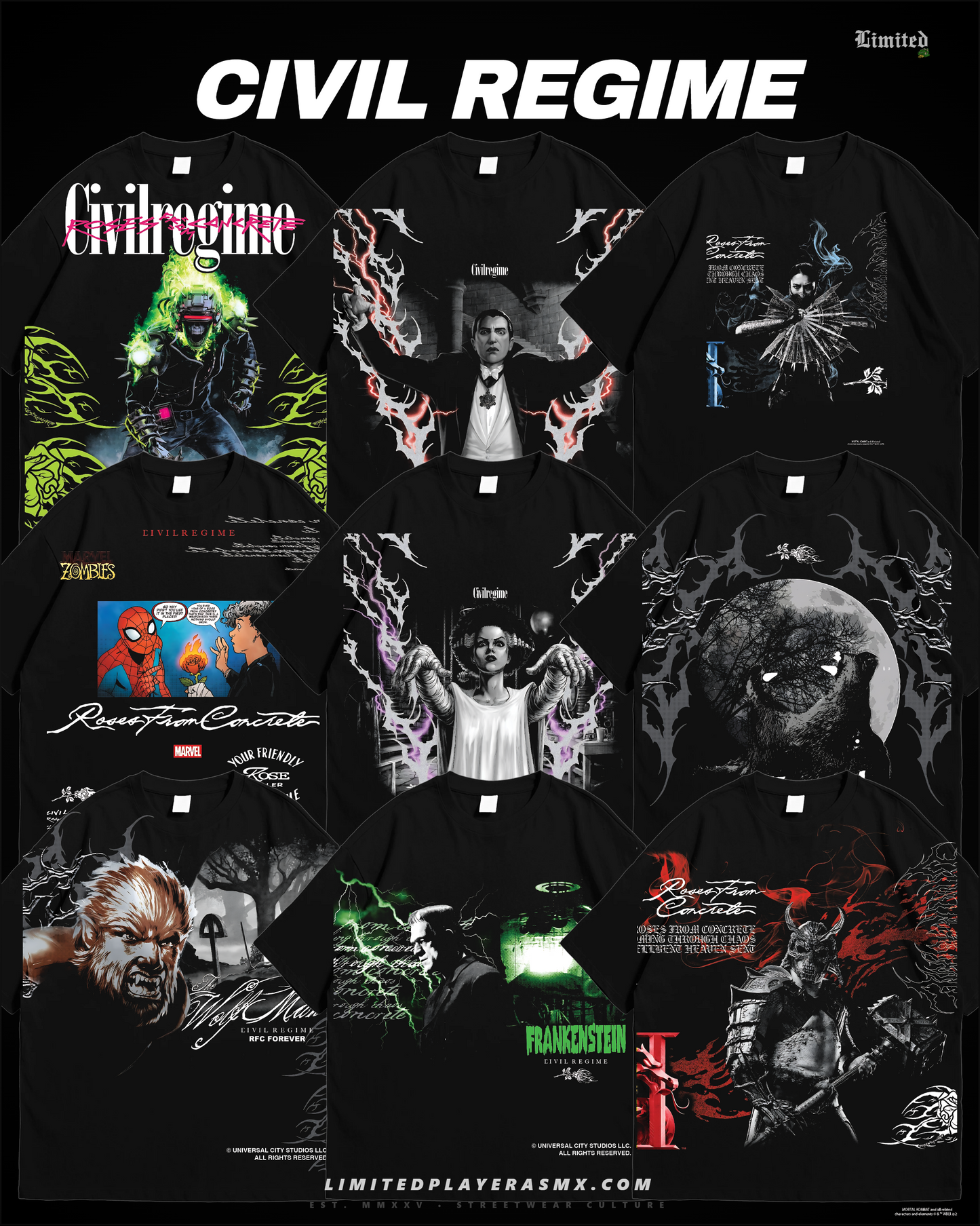 Pack de Diseños CIVIL REGIME