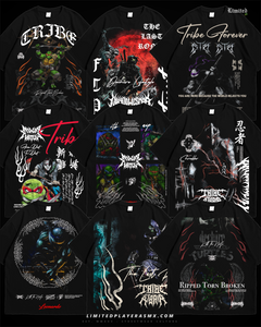 Pack Gym Dark V2 +40 Diseños PNG Streetwear & Gym