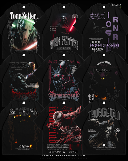 Pack de Diseños IronGrind Athletics