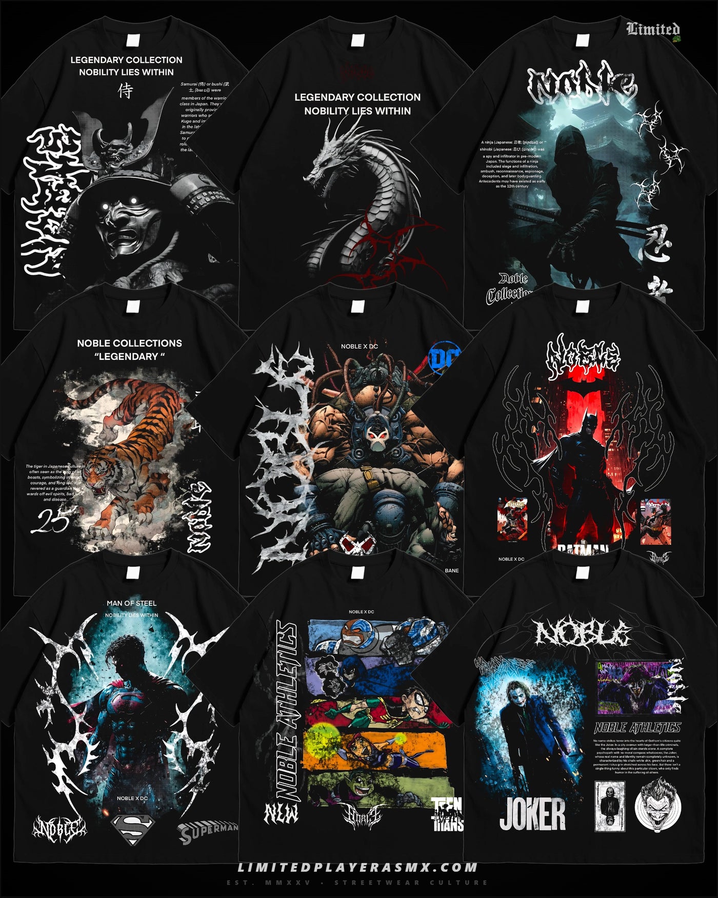 Pack NOBLECO Gym de más de 50 diseños en PNG 300 DPI para DTF, DTG y sublimación