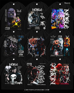 Pack NOBLECO Gym de más de 50 diseños en PNG 300 DPI para DTF, DTG y sublimación