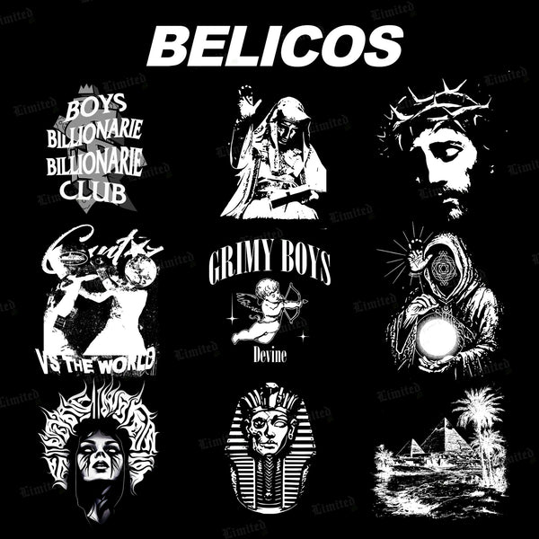 Paquete de Diseños DTF Vol. 2 – 20+ Temáticas