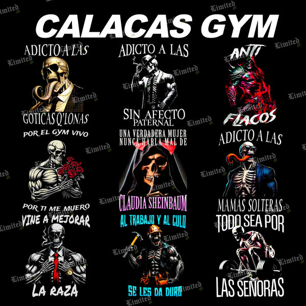 Paquete de Diseños DTF Vol. 2 – 20+ Temáticas