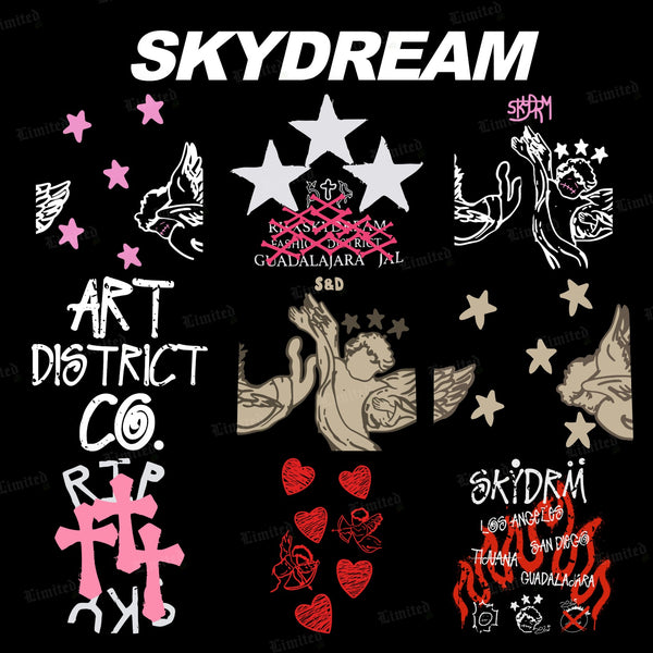 Paquete de Diseños DTF Vol. 2 – 20+ Temáticas