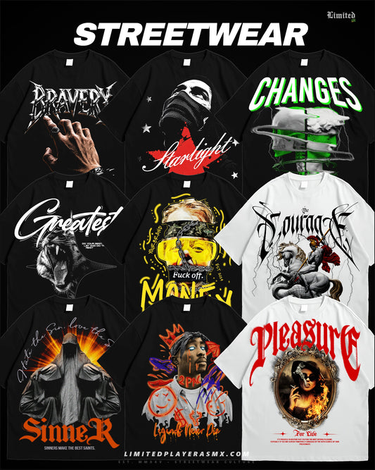 +100 Diseños Streetwear PNG Premium