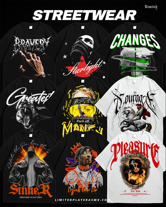 +100 Diseños Streetwear PNG Premium