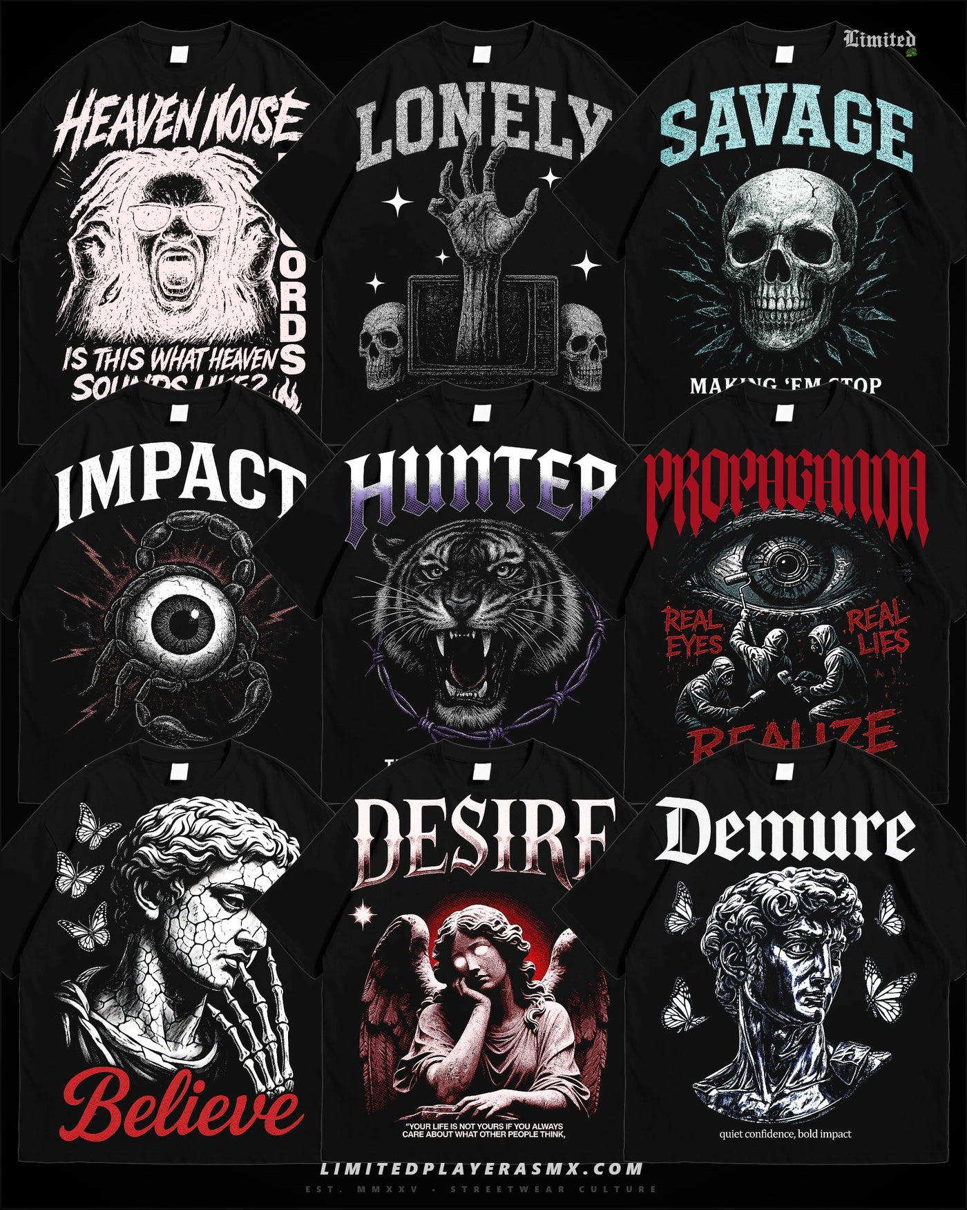 +100 Diseños Streetwear PNG Premium