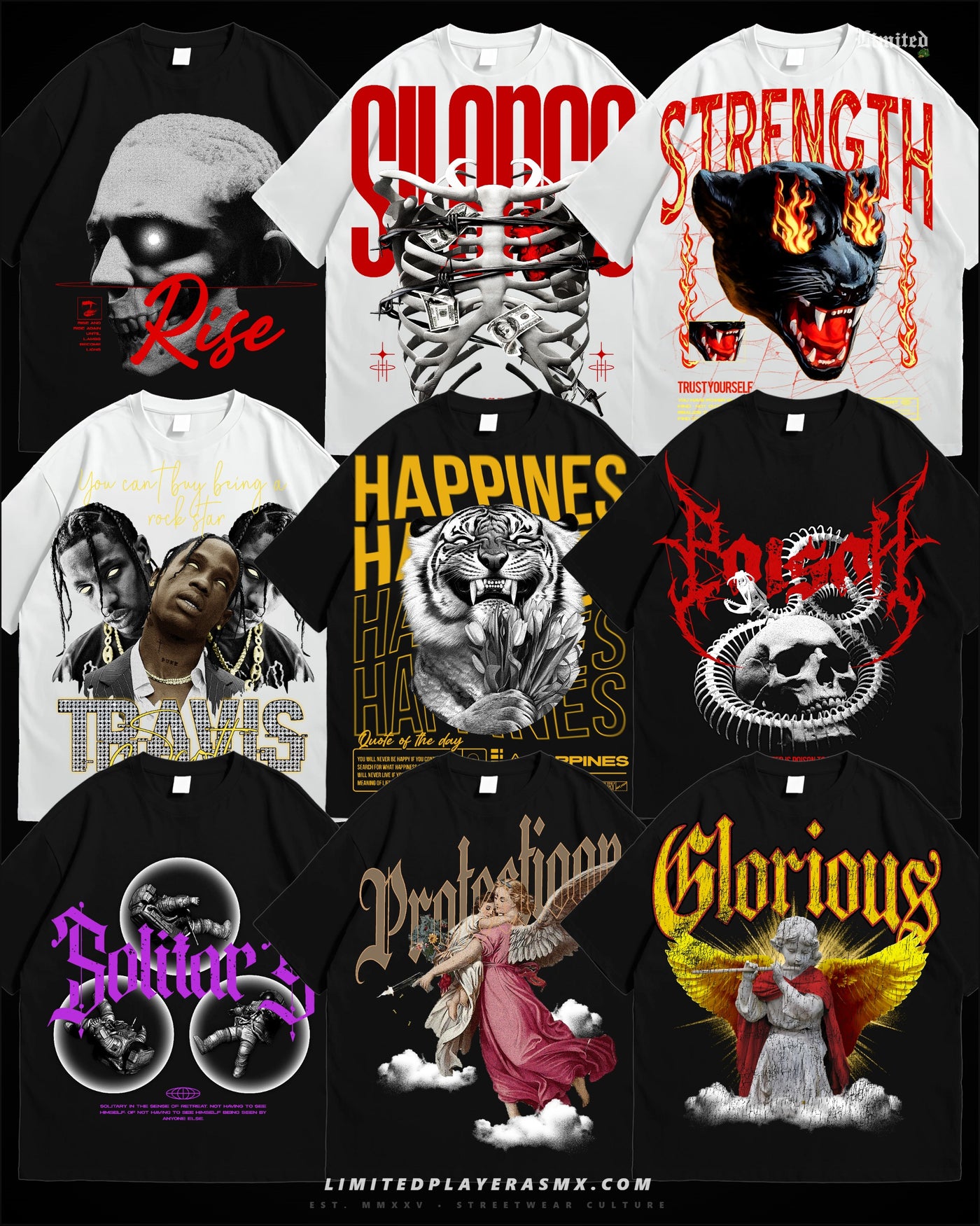 +100 Diseños Streetwear PNG Premium