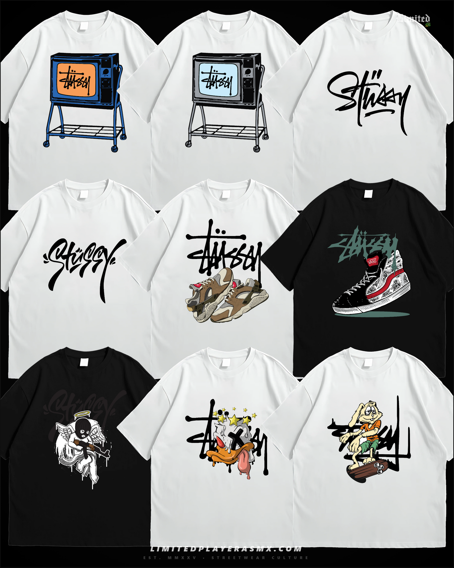 Pack de Diseños STUSSY