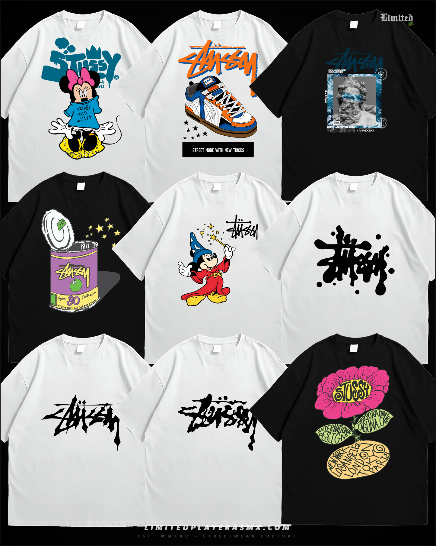 Pack de Diseños STUSSY