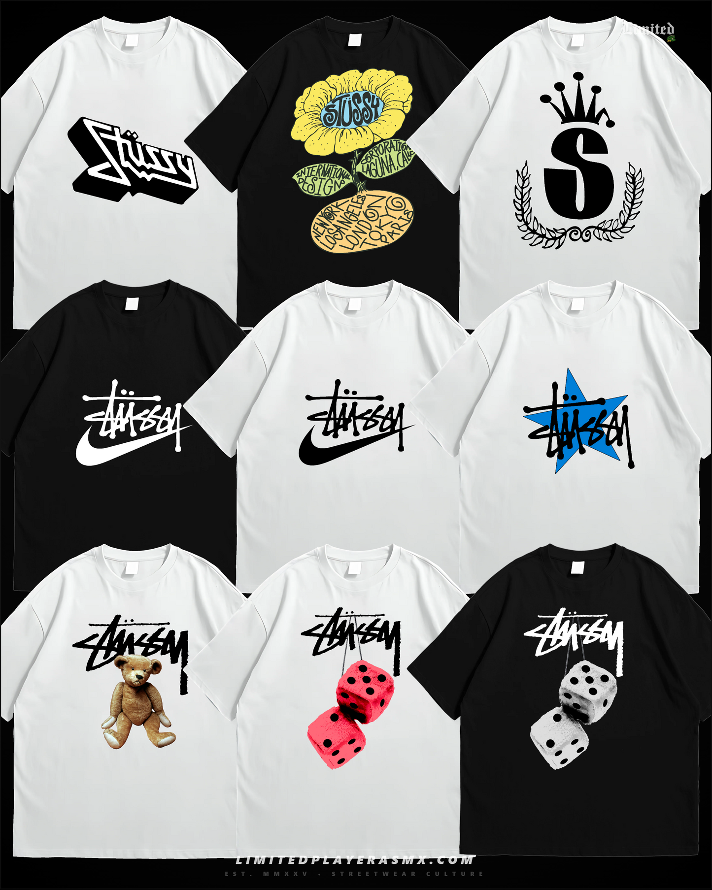 Pack de Diseños STUSSY