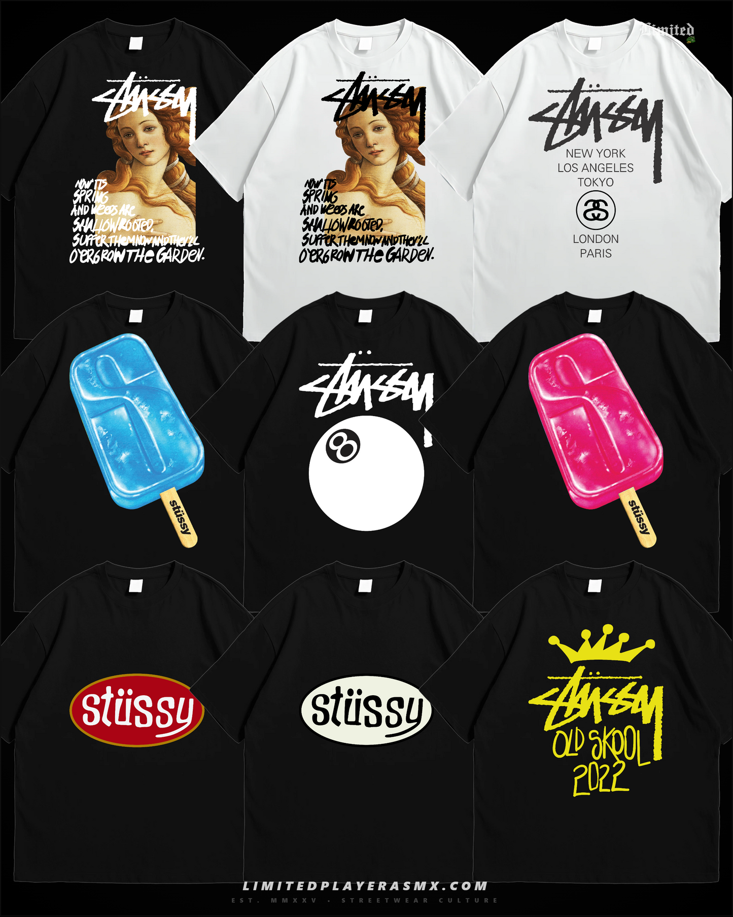 Pack de Diseños STUSSY
