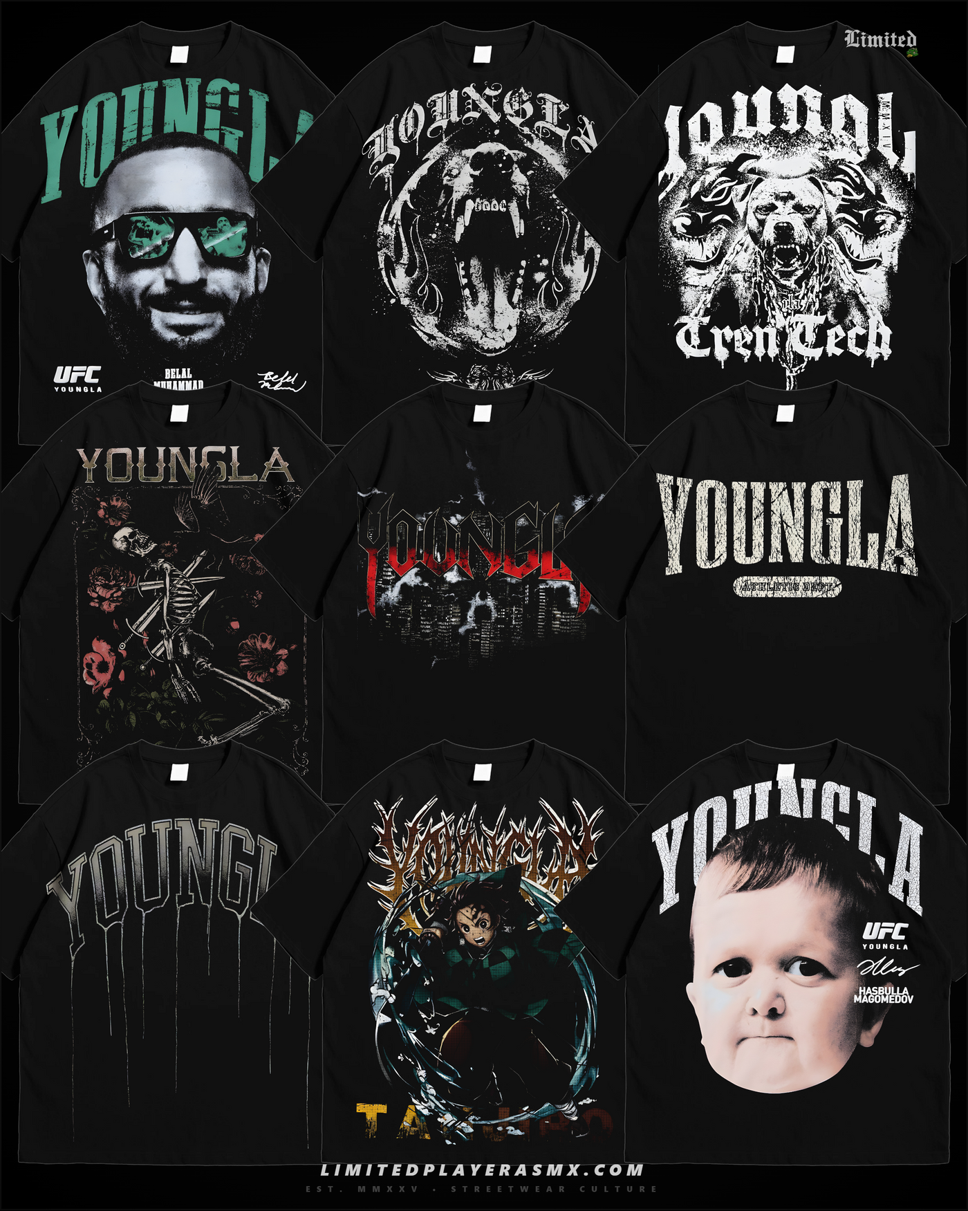 Paquete de Diseños Exclusivos YoungLA